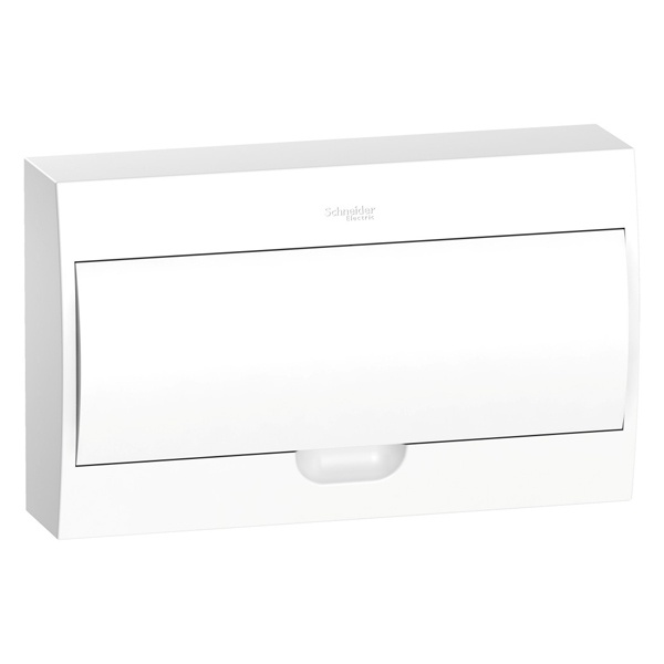 Щит навесной SE City9 Box 18 модулей с белой дверью с клеммниками N+PE (Easy9) (электрический шкаф)