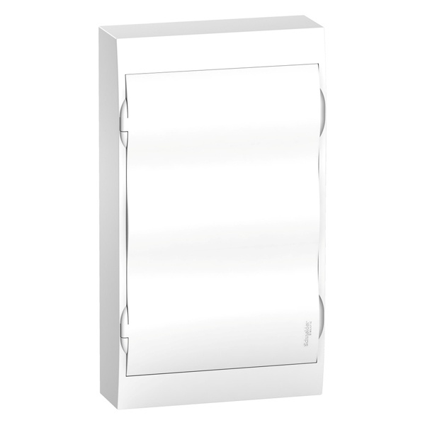 Щит навесной SE City9 Box 36 (3x12) модулей с белой дверью с клеммниками N+PE (Easy9) (электрический шкаф)