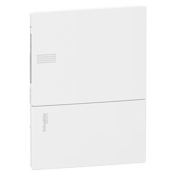 Щиток встраиваемый Schneider Electric Resi9 Mini Pragma 6 модулей с белой дверью 2 шины N и PE