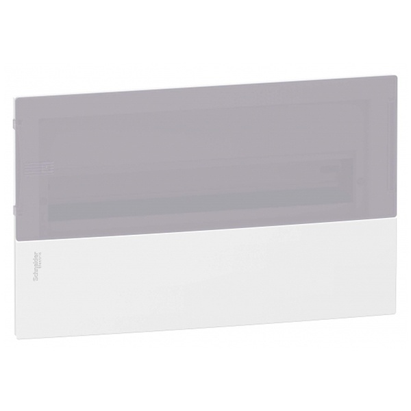 Шкаф встраиваемый Schneider Electric Resi9 Mini Pragma 18 модулей с дымчатой дверью 2 шины N и PE