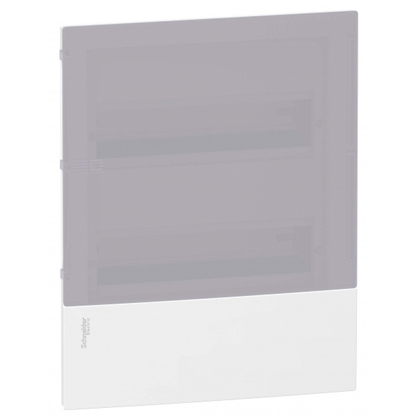 Шкаф встраиваемый Schneider Electric Resi9 Mini Pragma 24(2x12)м с дымчатой дверью 2 шины N и PE