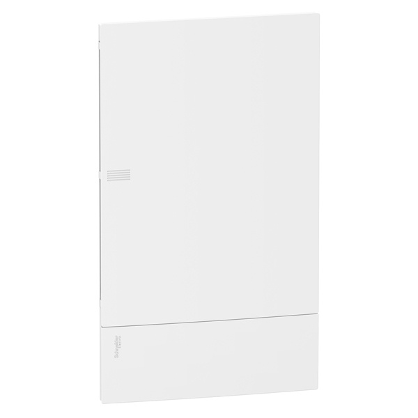 Шкаф встраиваемый Schneider Electric Resi9 Mini Pragma 36(3x12)м с белой дверью 2 шины N и PE