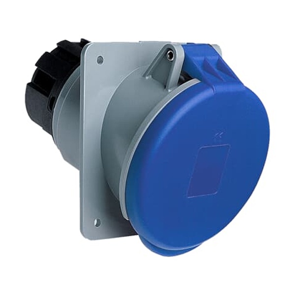 Розетка встраиваемая угловая ABB 263 RAU6 IP44 63A 2P+E