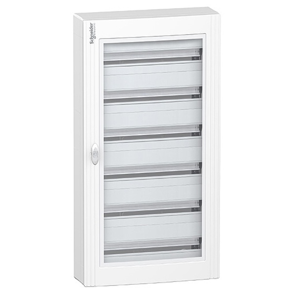 Щит навесной Schneider Electric Pragma 144(6х24) модуля с прозрачной дверью с клеммниками N+PE (электрический шкаф)