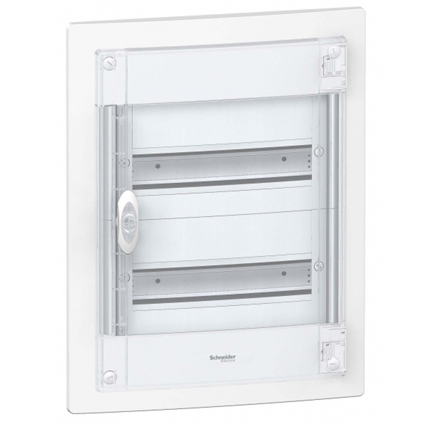 Щит встраиваемый Schneider Electric Pragma 26(2х13) модулей с прозрачной дверью с клеммниками N+PE