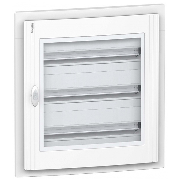 Щит встраиваемый Schneider Electric Pragma 72(3х24) модуля с прозрачной дверью с клеммниками N+PE