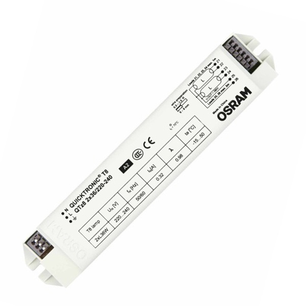 ЭПРА Osram QTZ8 2x36 для люминесцентных ламп T8