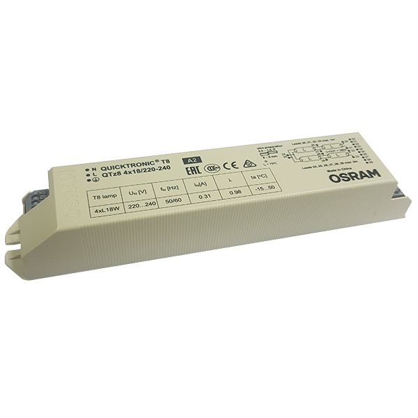 ЭПРА Osram QTZ8 4x18 для люминесцентных ламп T8