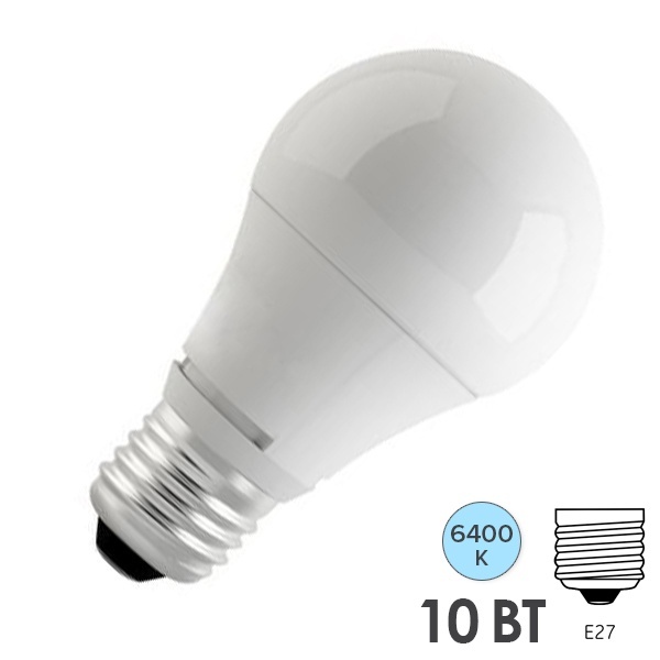 Лампа светодиодная Feron LB-92 A60 10W 6400K 230V E27 дневной свет
