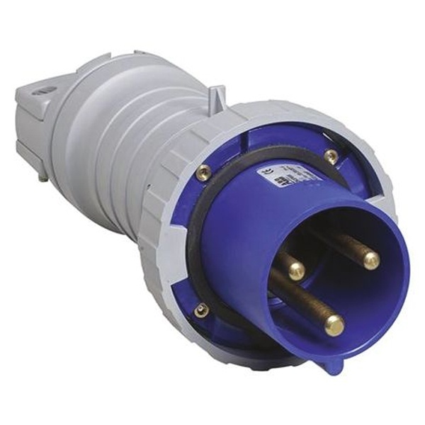 Вилка кабельная ABB 2125 P6W IP67 125A 2P+E