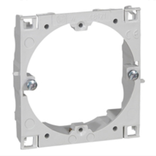 Суппорт 1-местный Legrand Metra для кабель-канала с крышкой 75 мм универсальный