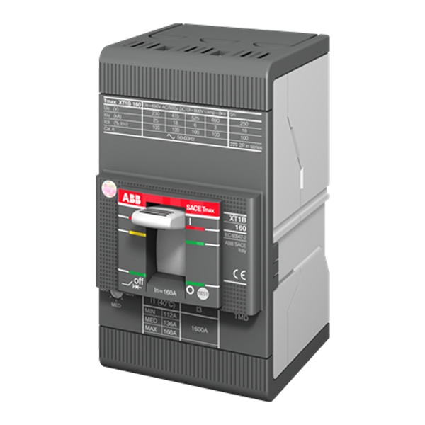 Выключатель автоматический ABB Tmax XT1N 160 TMD 160-1600 3p F F