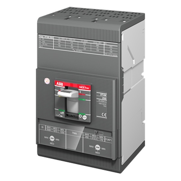 Выключатель автоматический ABB Тmax XT4N 250 TMA 250-2500 3p F F