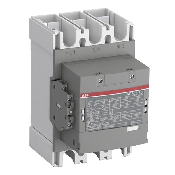 Пускатель магнитный ABB AF265-30-11-13 265А AC3, катушка 100-250В AC/DC 132кВт 265А АС-3 (контактор)