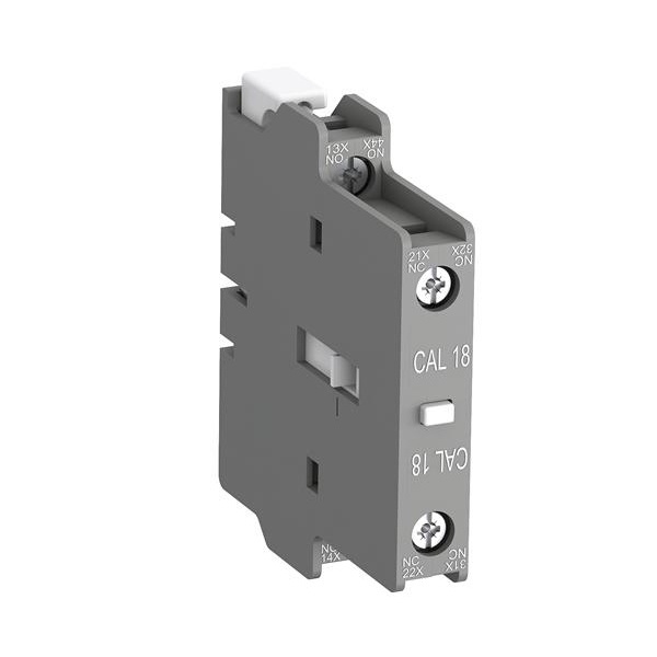 Контактный блок ABB CAL-18-11 боковой 1HO1НЗ для контакторов UA95,UA110,GAF185..2050,AF400–2850