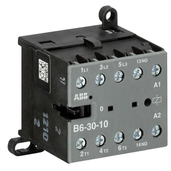 Миниконтактор ABB B6-30-10 9A (400В AC3) 20A (400В AC1) катушка 230В АС