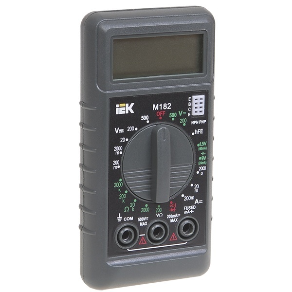 Мультиметр цифровой ИЭК Compact M182