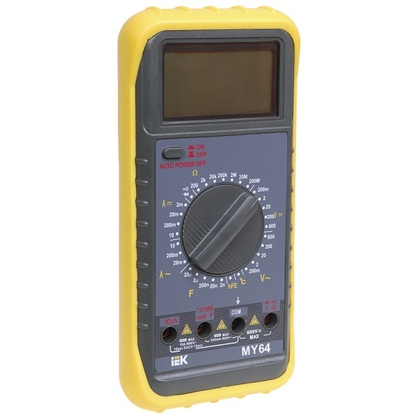Мультиметр цифровой ИЭК Professional MY64