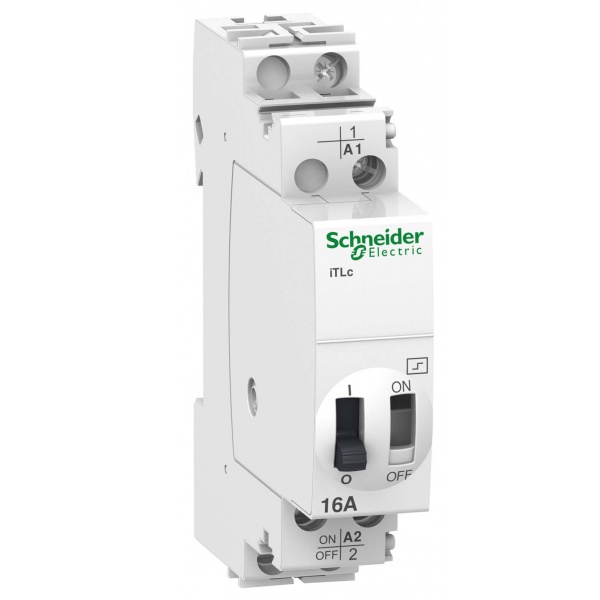 Импульсное реле с центральным управлением Schneider Electric iTLs 16A 1 полюс 1НО 230В 1 модуль