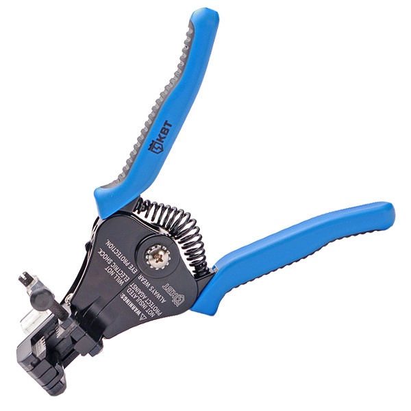 Инструмент КВТ для снятия изоляции с проводов 0,5-6,0мм2 WS-03A полуавтоматический стриппер