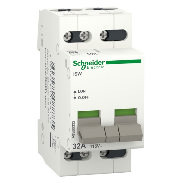 Выключатель нагрузки Schneider Electric 3П 32A трехфазный iSW Acti 9 (рубильник)