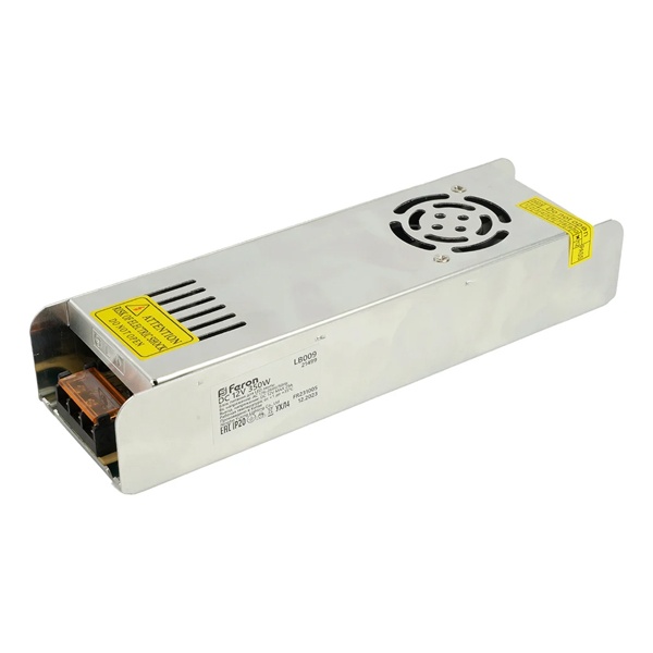 Блок питания Feron LB009 350W 12V IP20 для светодиодной ленты 202х100х50мм
