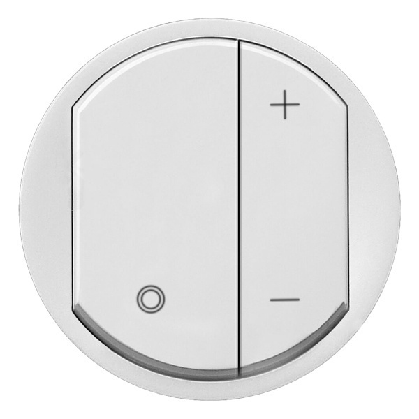 Накладка клавишного диммера Legrand Celiane белая