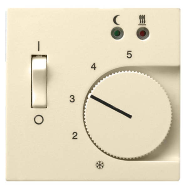 Накладка для регулятора теплого пола Gira крем глянцевый