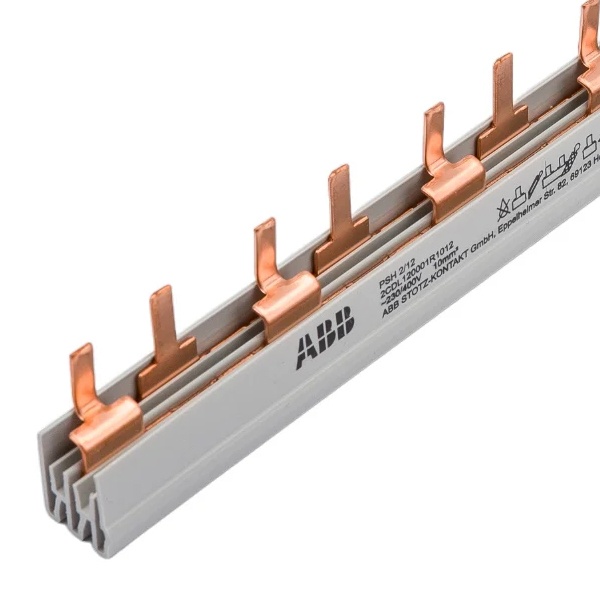 Гребенчатая шина ABB PSH2/12 2-полюсная (N L1 N L1) 12 модулей Compact Home