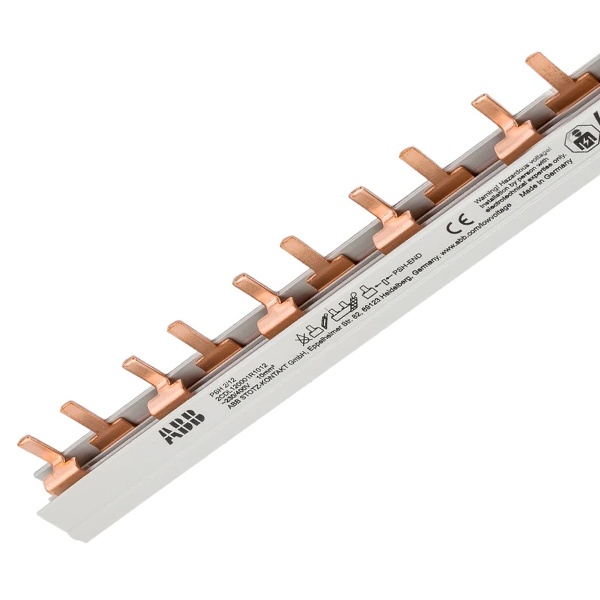 Гребенчатая шина ABB PSH2/58 2-полюсная (N L1 N L1) 58 модулей Compact Home