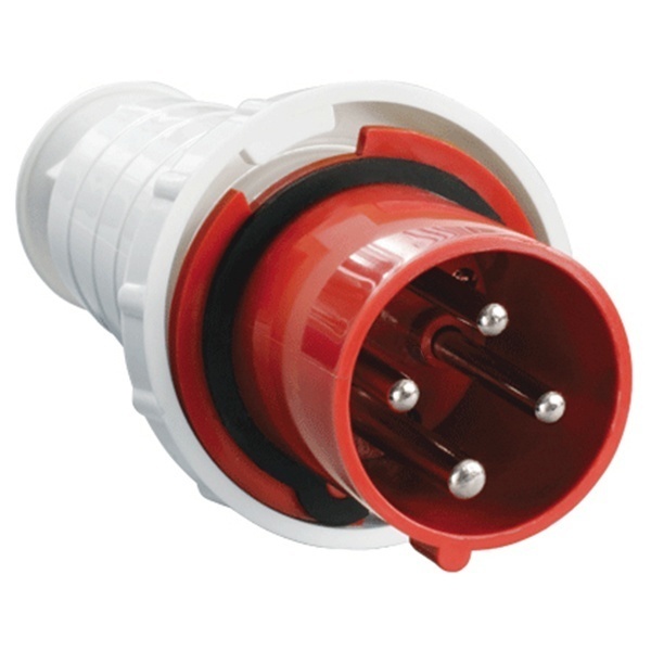 Вилка ИЭК 034 3Р+РЕ 63А 380В IP54