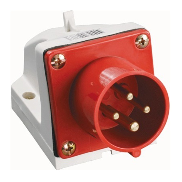Вилка ИЭК 514 стационарная 3Р+РЕ 16А 380В IP44