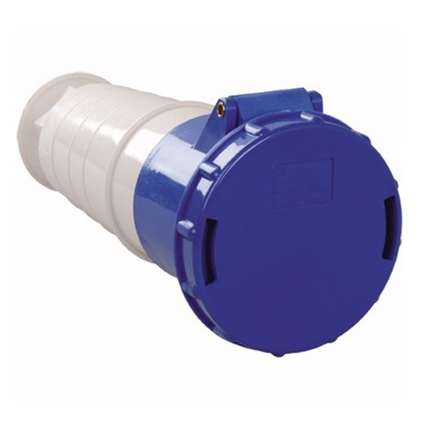 Розетка ИЭК 233 переносная 2Р+РЕ 63А 220В IP54