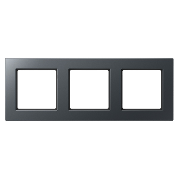 Рамка 3-ая Jung A Creation Антрацит матовый