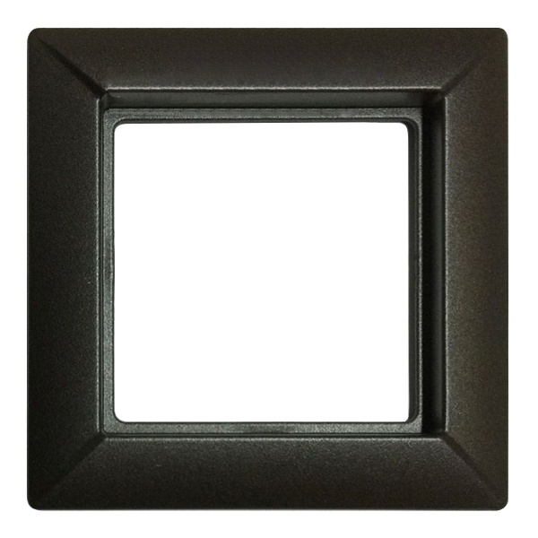 Рамка 1-ая Jung ECO Profi для вертикальной и горизонтальной установки Антрацит