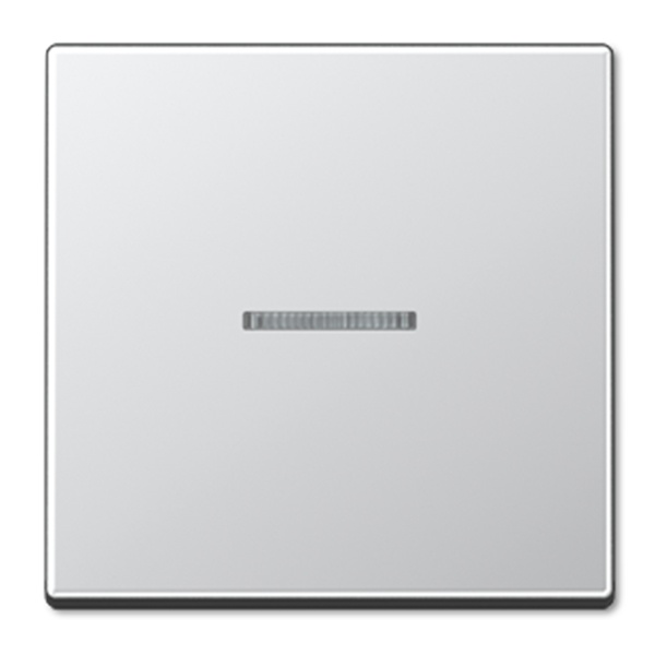 Клавиша Jung ECO Profi 1-ая с подсветкой для выключателей Алюминий