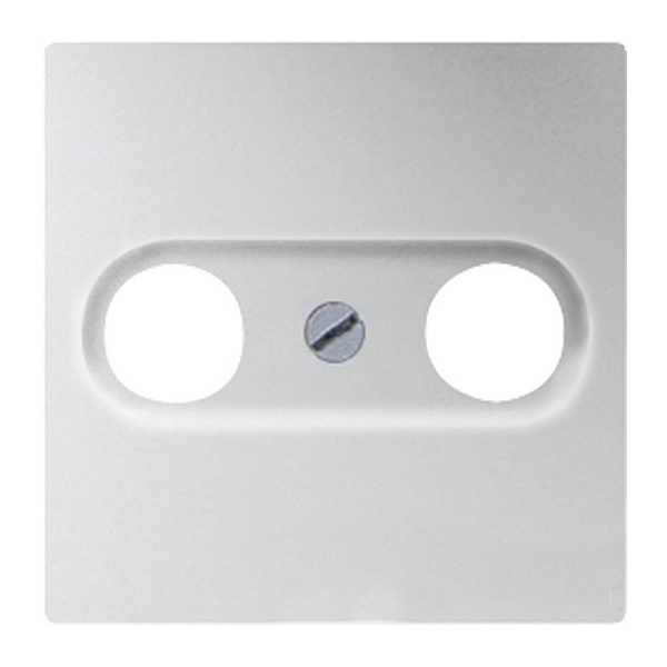 Накладка телевизионной розетки Jung ECO Profi TV-SAT(FM) Алюминий