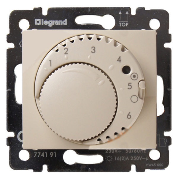 Терморегулятор Legrand Valena для теплого пола слоновая кость (бежевый)