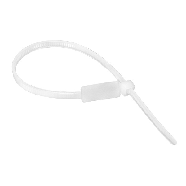 Хомут P6.6 DKC маркировочный 4,8х270мм табличка 28х13 белый [упаковка 100шт]