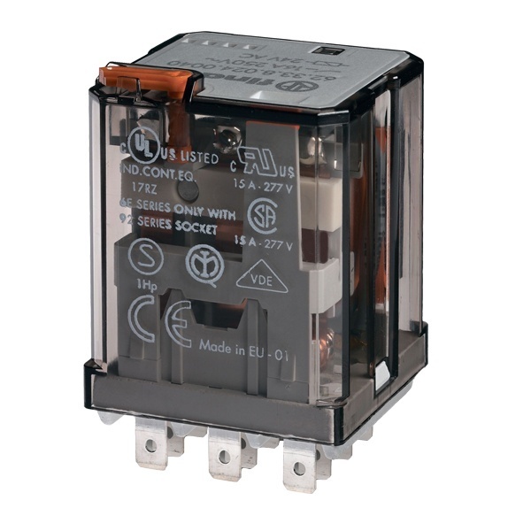 Силовое реле Finder 3СО 16A AgCdO 16A 230В AC