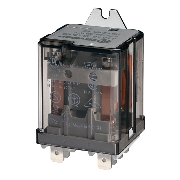 Силовое реле Finder 2NO 16A AgCdO 16A 230В AC