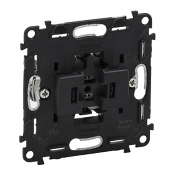 Выключатель кнопочный безвинтовые зажимы 6а Legrand Life/Allure механизм