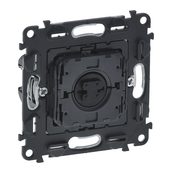 Выключатель кнопочный управления жалюзи и рольставней самозажимы Legrand Life/Allure механизм