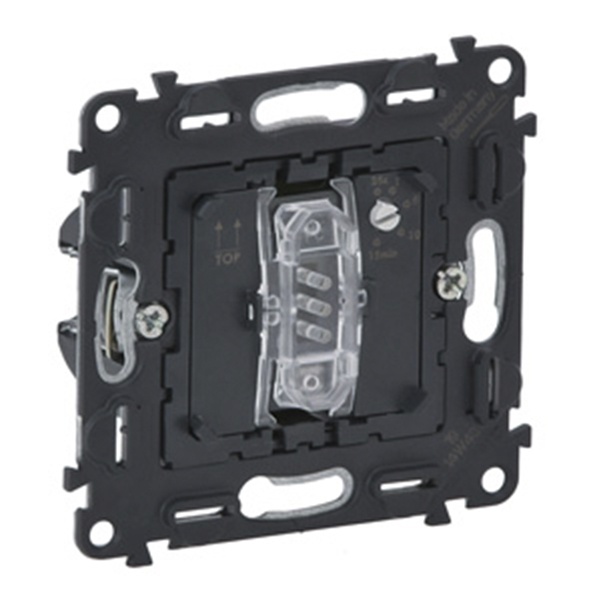 Выключатель с выдержкой времени 2-канальный, освещение 250Вт/вентиляция 250ВА Legrand Life/Allure