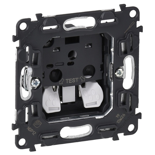 Силовая розетка б/з со шторками 16а 220В безвинтовые зажимы Legrand Life/Allure механизм