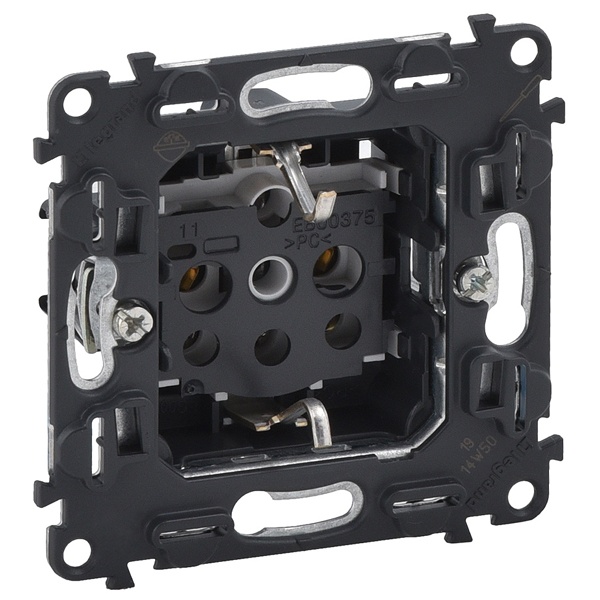 Силовая розетка с/з 16а 220В винтовые зажимы Legrand Life/Allure механизм