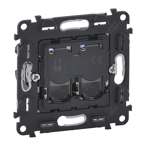 Розетка компьютерная 2-ая RJ45 Кат.6 Legrand Life/Allure механизм