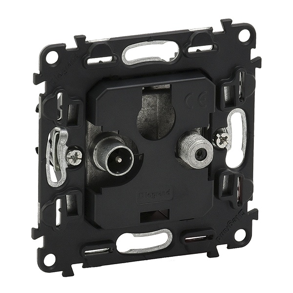 Розетка телевизионная проходная TV-SAT -14Дб Legrand Life/Allure механизм