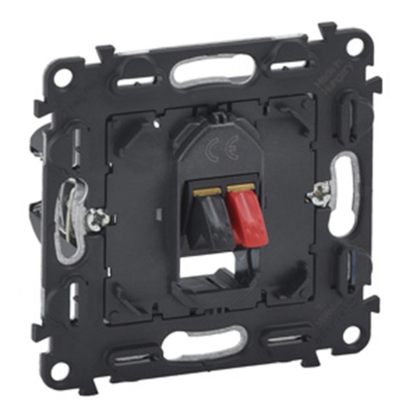 Розетка акустическая 1-ая с пружинными зажимами Legrand Life/Allure