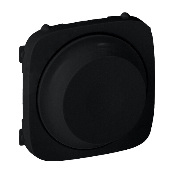 Лицевая панель для светорегулятора с поворотной ручкой Valena ALLURE Legrand, антрацит